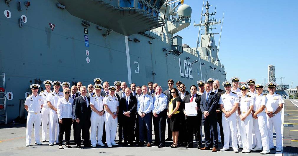 NSM secures LHD contract | Babcock Australasia