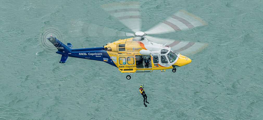 A career like no other: saving lives on land, in the sea and the sky