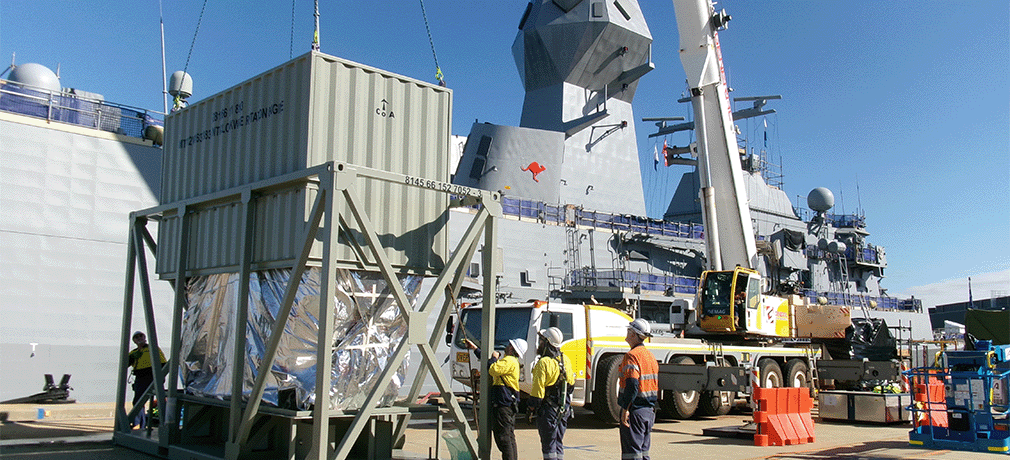 Babcock delivers first Anzac Class maintenance work through RMP-West